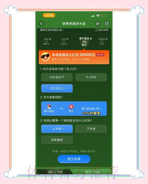 世界杯竞猜平台精选:盘点当前最受欢迎的热门平台 世界杯竞猜平台精选:盘点当前最受欢迎的热门平台